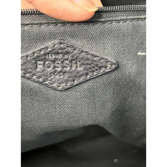 Fossil Rachel Striped Polka Dot Tote Bag - Picture 10 of 15